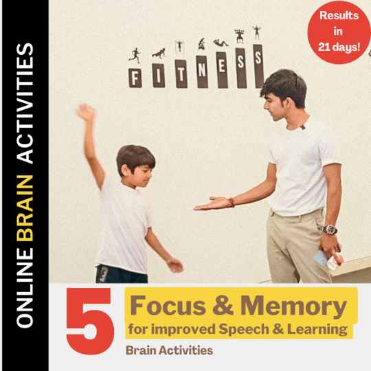 Brain Activities: For Focus, Memory, Learning & Speech