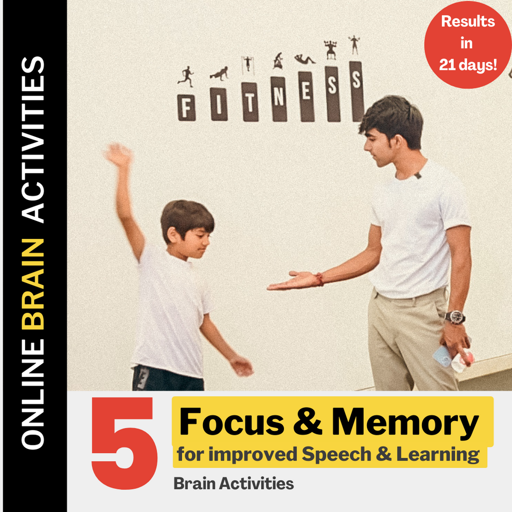 Brain Activities: For Focus, Memory, Learning & Speech