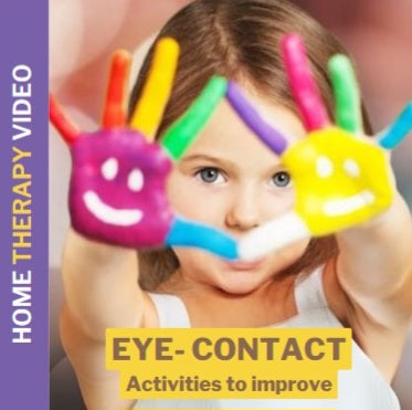 Online Home Therapy course for Eye Contact Development