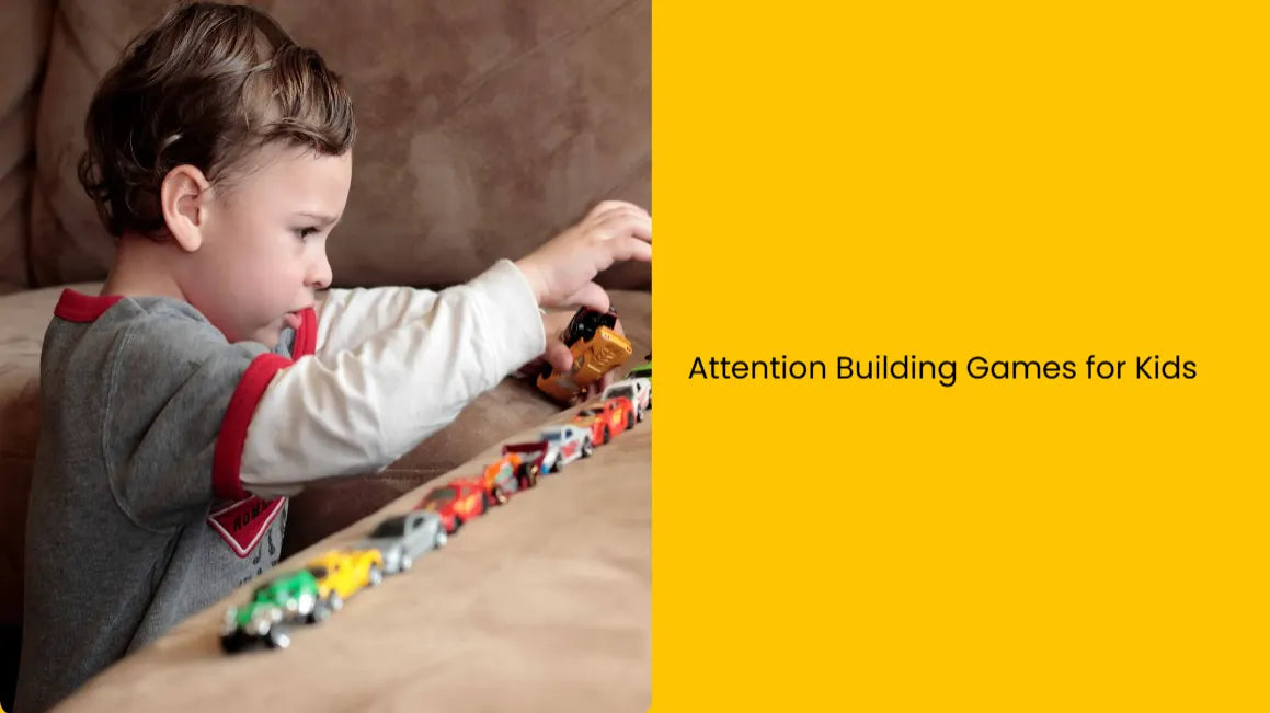 FOCUS AND ATTENTION BUILDING GAMES FOR KID'S BRAIN