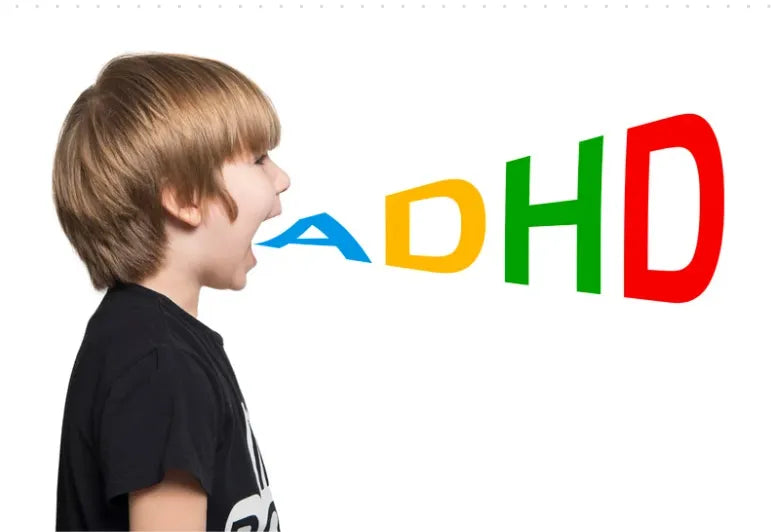 A child practicing speech exercises with a therapist, focusing on improving communication skills in ADHD children.