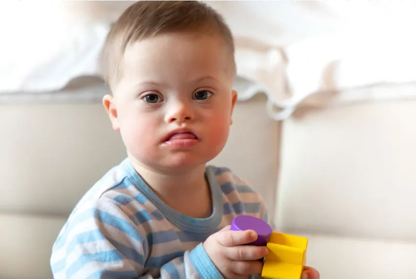 A child with autism showcasing unique abilities related to savant syndrome through art and music.