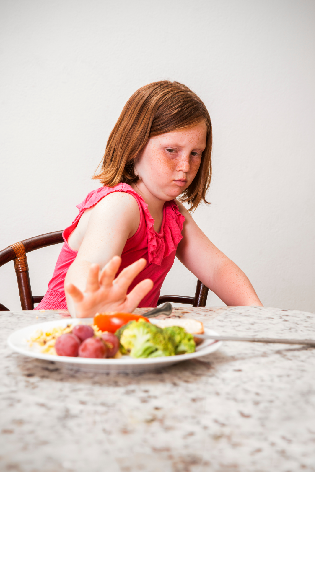 Kids notice format of food and not the food