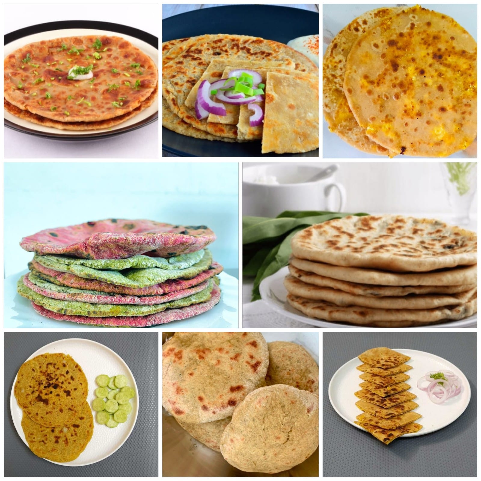 8 Yummy Paratha Recipes for Kids Lunch-box Menu