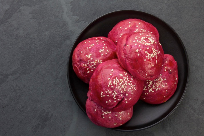 Recipe for Buns with Beetroot