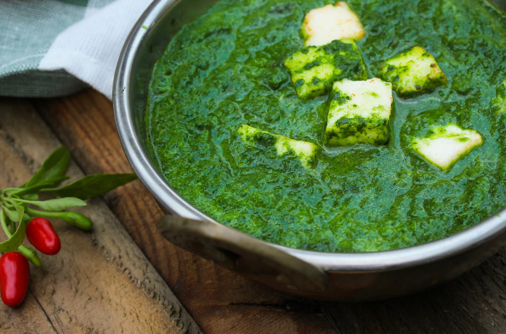 Recipe for Palak Tofu Curry