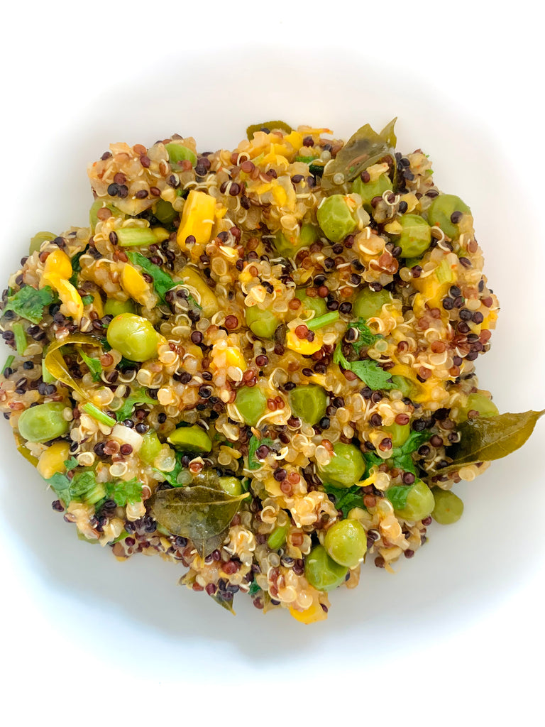 Recipe of Quinoa Corn Peas Meal