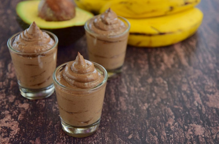 Recipe of Avocado Banana Pista Chocolate Mousse