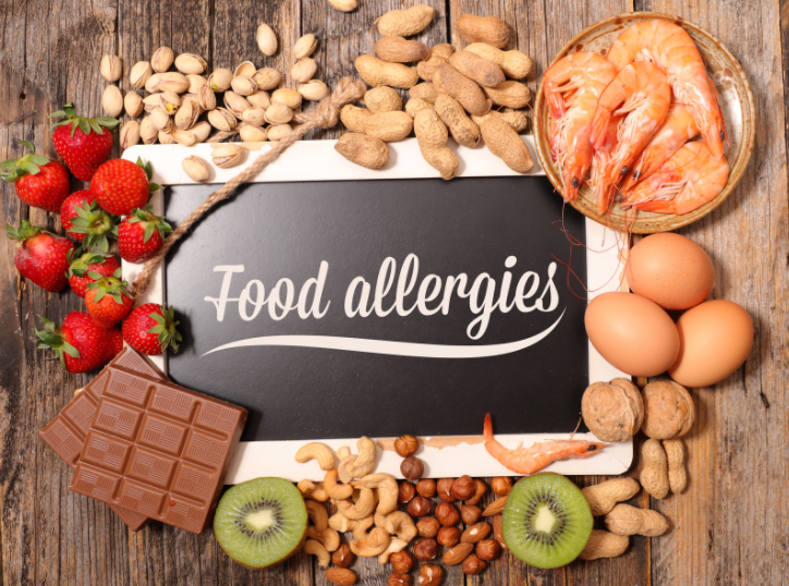 Different type of food allergies in kids