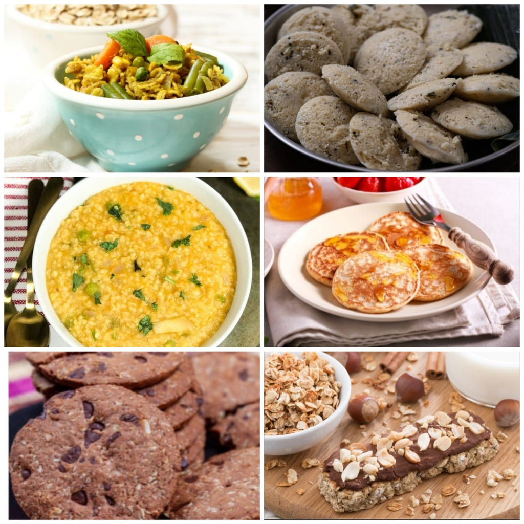 6 Nutritious Recipes with Oats for Breakfast or Snacks