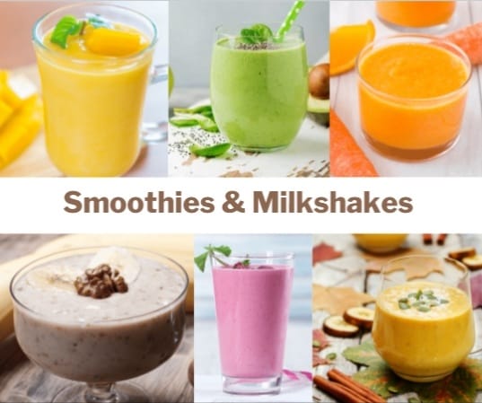 8 healthy and creamy recipe of smoothies and milkshakes