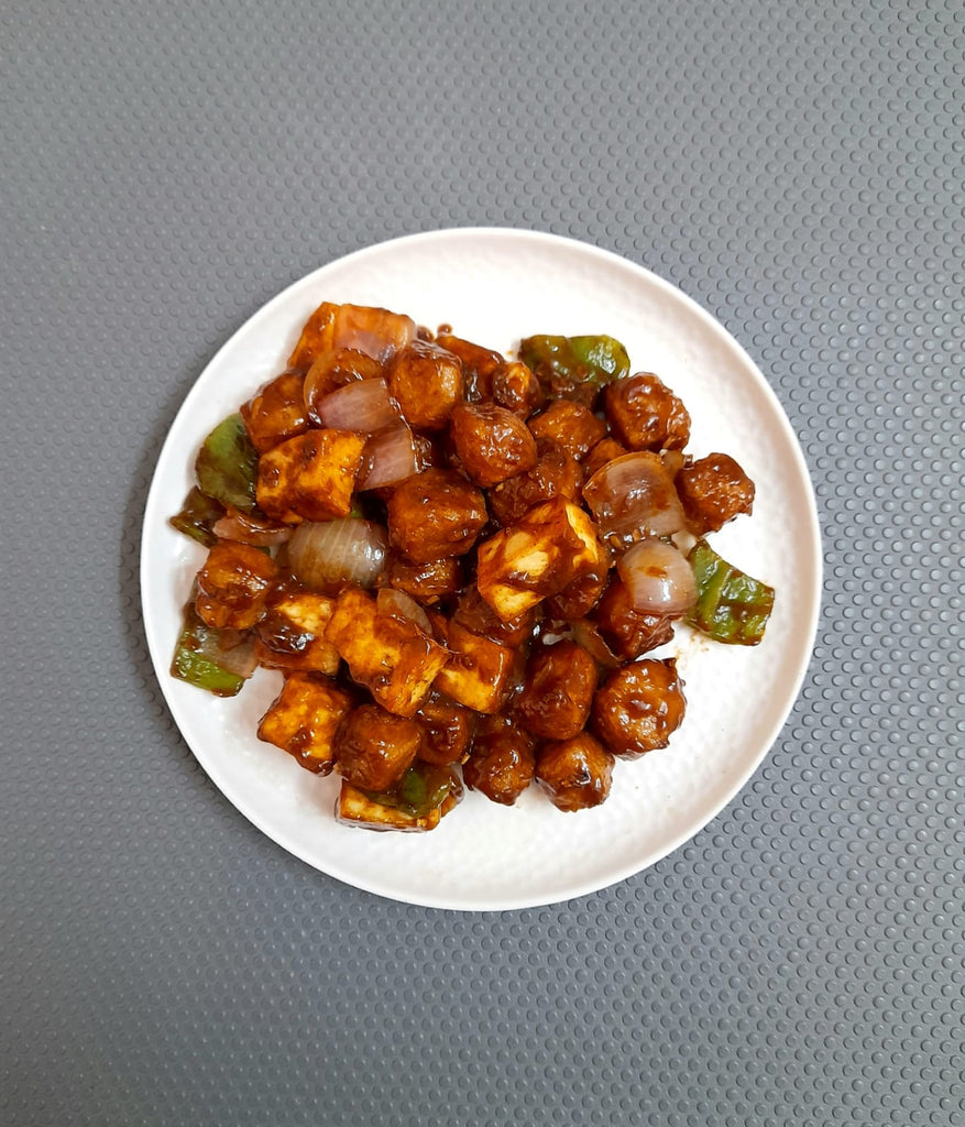 Recipe of Soya Chilli Paneer