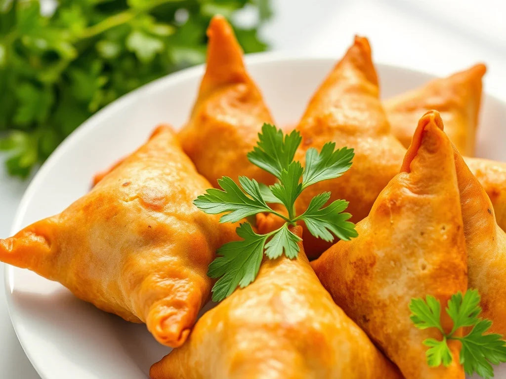 Enjoy Crispy Treats with Oil Free Samosas Without the Calories