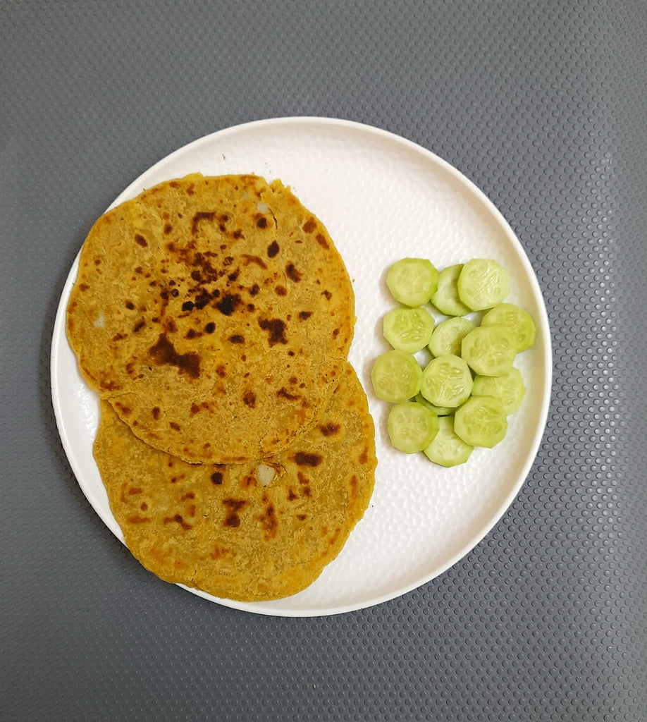 Unique Recipe of Papaya Aloo Paratha