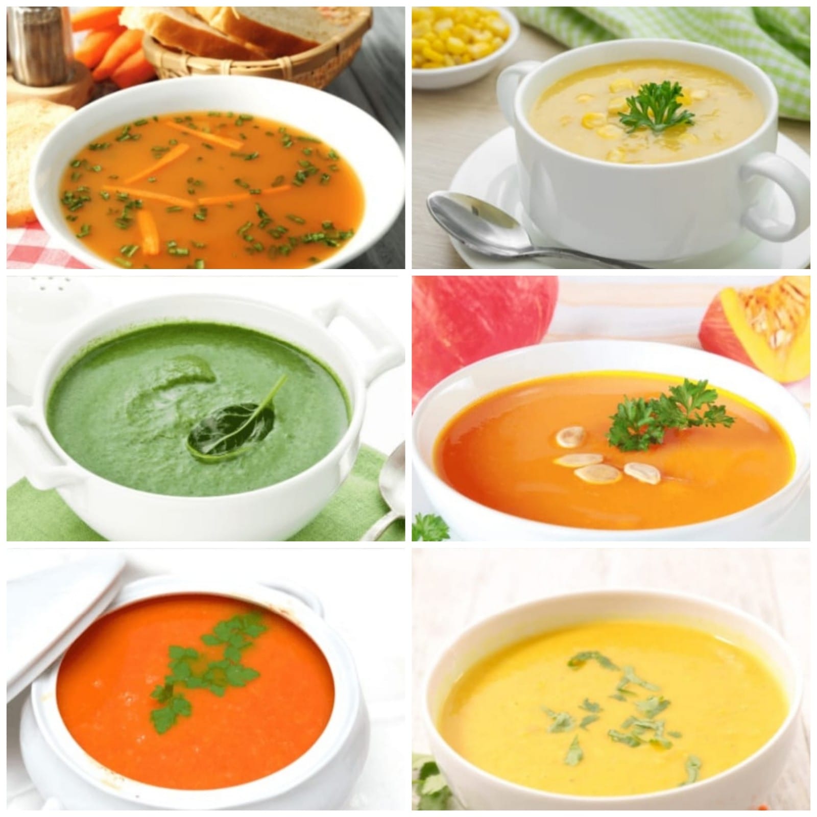 6 quick and healthy recipe of soups