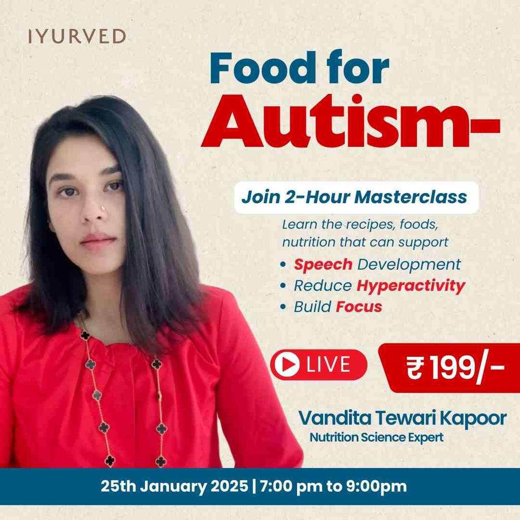 FOOD FOR AUTISM- MASTERCLASS