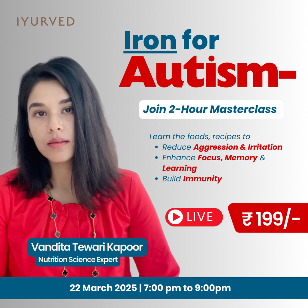 IRON FOR AUTISM- MASTERCLASS