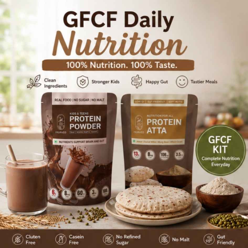 GFCF Nutrition Kit (Protein Atta + Protein Powder)